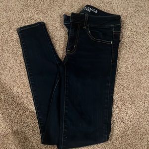 dark blue skinny jeans (jeggings)